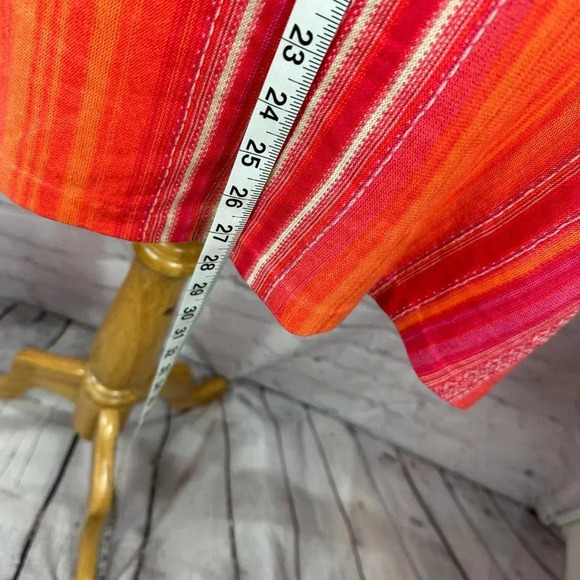 J.Jill bright colored open front cardigan perfect for coverup size medium petite - Picture 4 of 7